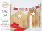 Preview: ITH - Wimpelkette "god jul"